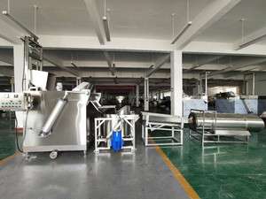 新型油炸锅生产流水线